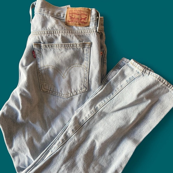 Levi's Wedgie Straight Ankle Women’s Jeans in color Flow Style 30x28 - Picture 6 of 9